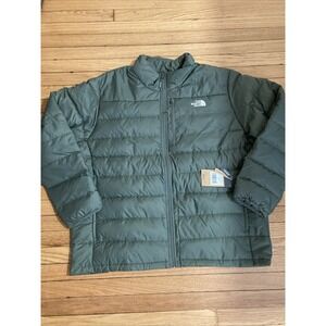 The North Face Aconcagua Jacket Men’s 3X Puffer Down 550 Fill Thyme Green NWT